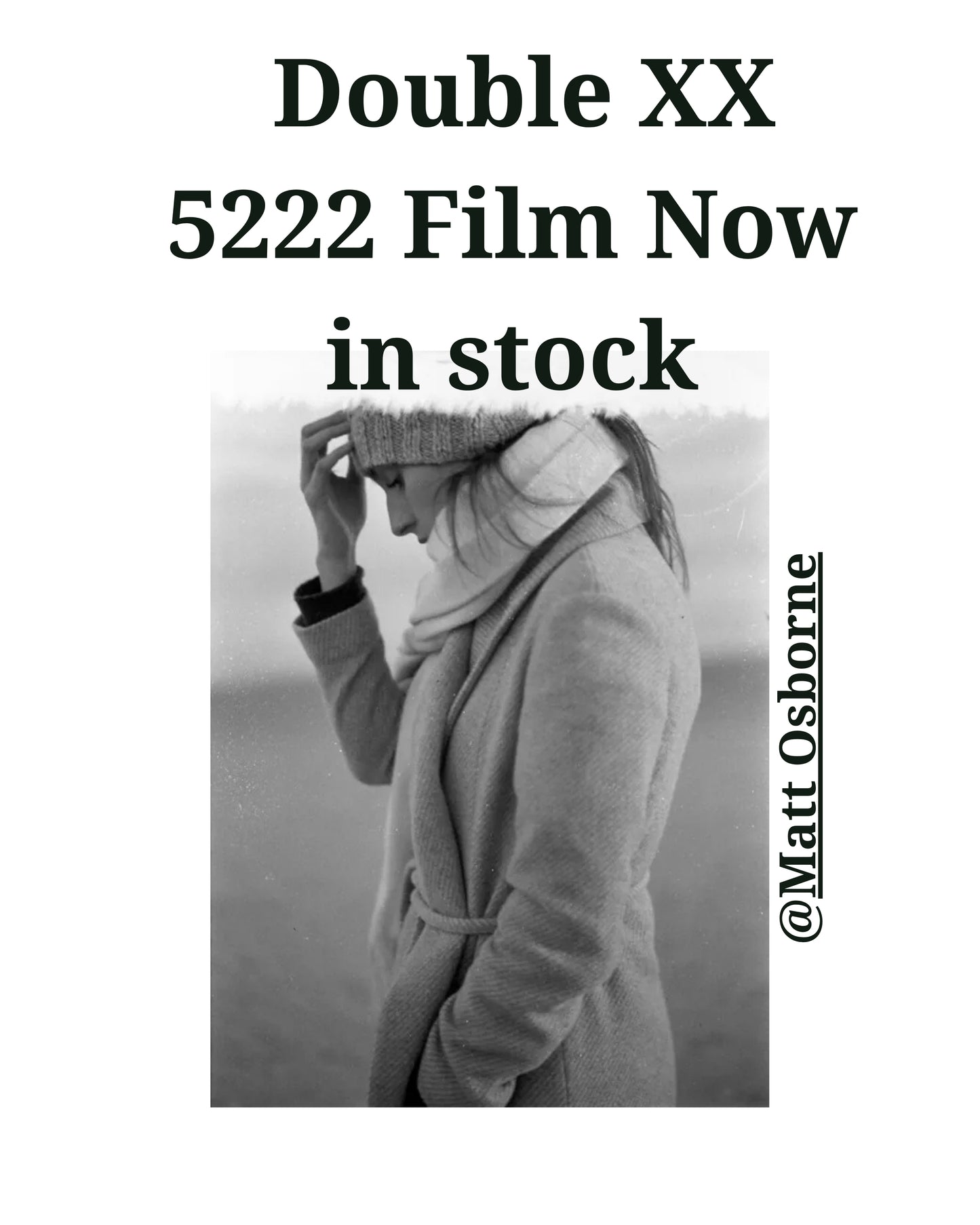 EASTMAN DOUBLE-X Black & White Negative Film 5222 With & Without DX