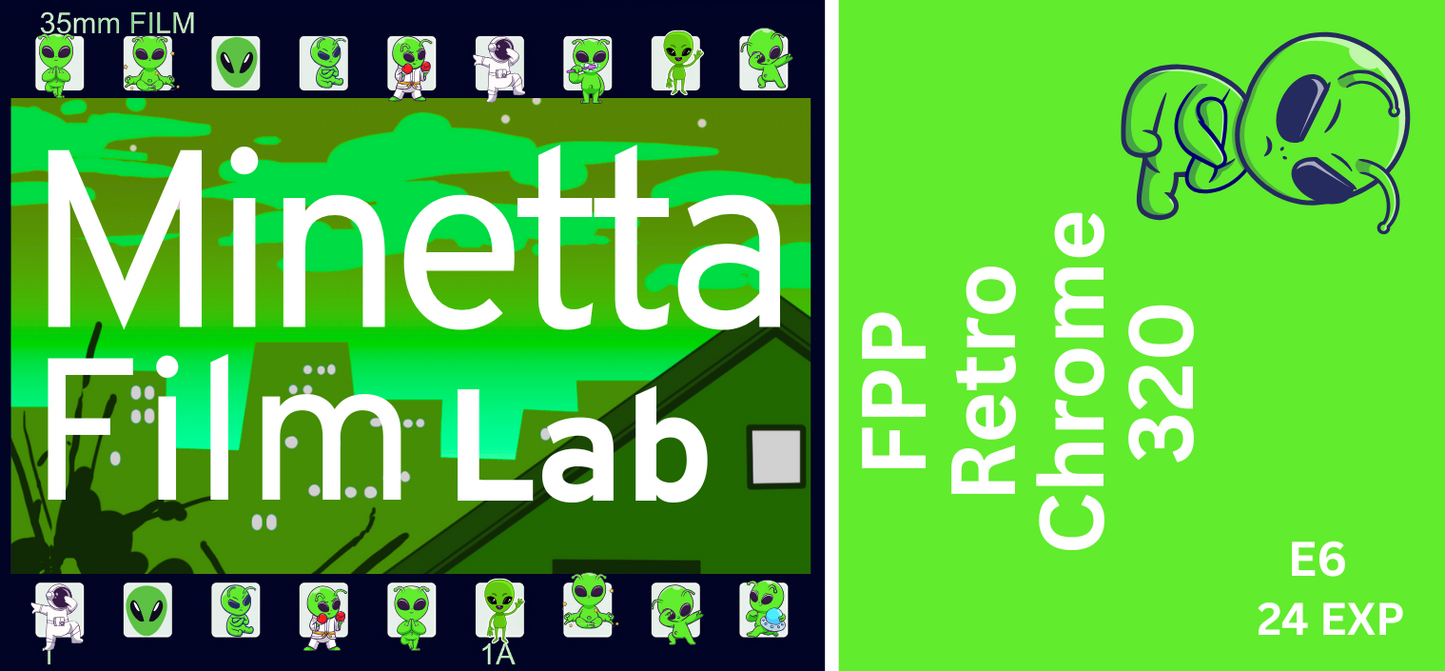 Re-spooled FPP RetroChrome 320 | Limited Edition !